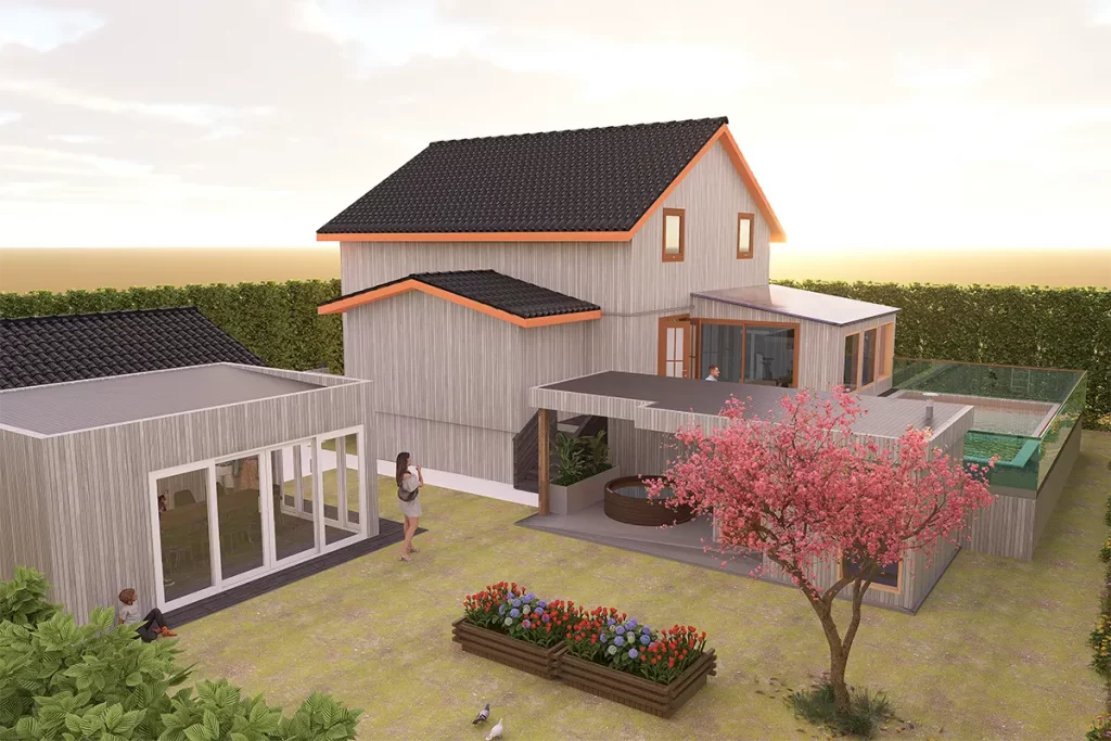 Design: Barbecue Pavilion & Sauna