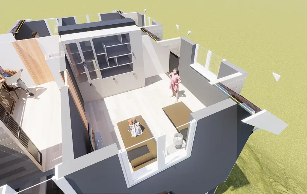 house exterior remodeling and subdivision