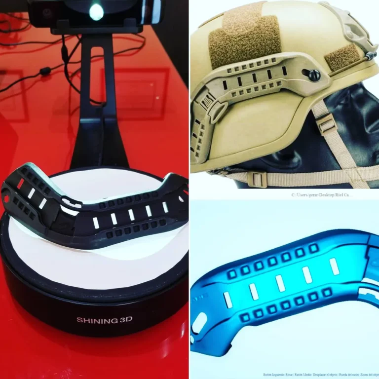 Ingeniería inversa de piezas de casco 1