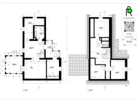 Planos arquitectónicos generados a partir del escaneado 3D de una casa histórica