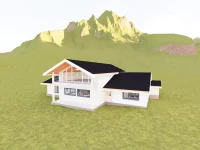 Diseño de casas en la montaña y escaneado 3D en Rumanía
