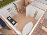 Diseño de casas en la montaña y escaneado 3D en Rumanía