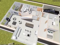 Diseño de casas en la montaña y escaneado 3D en Rumanía