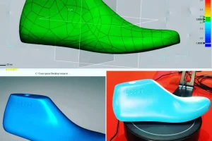 Ingeniería inversa de suelas de zapatillas - Escaneado 3D y diseño de moldes