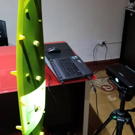 Ingeniería inversa de palas de hélice