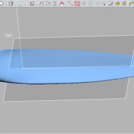 Ingeniería inversa de palas de hélice